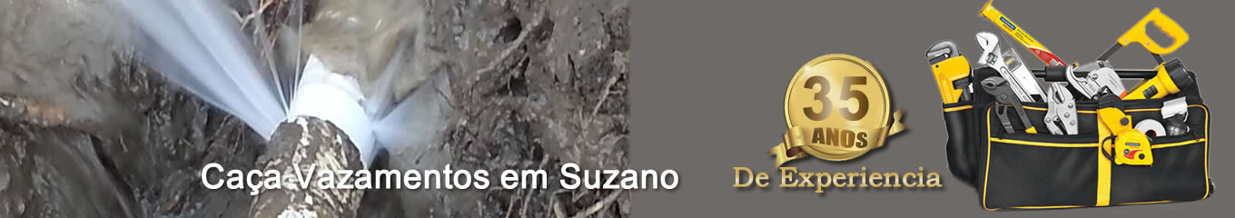 Caça vazamentos em Suzano